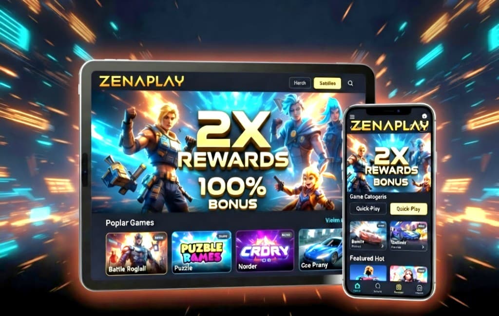 ZENAPLAY 2X rewards catalogue preview